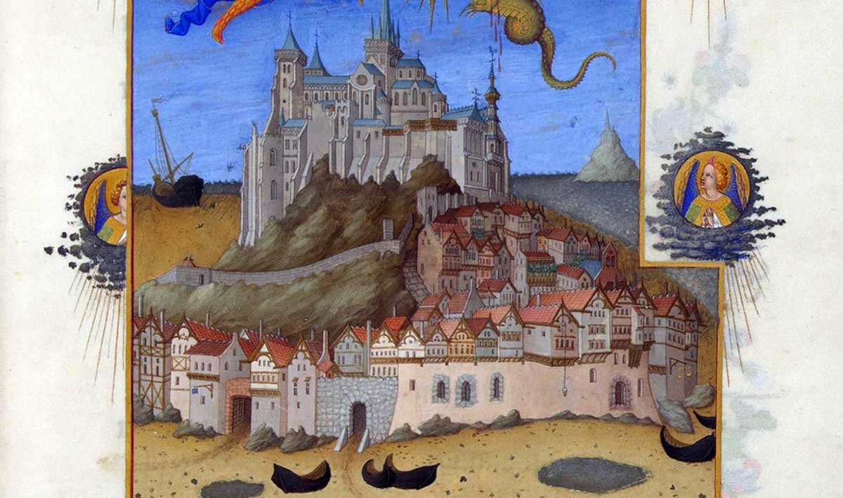 mont saint michel sketch
