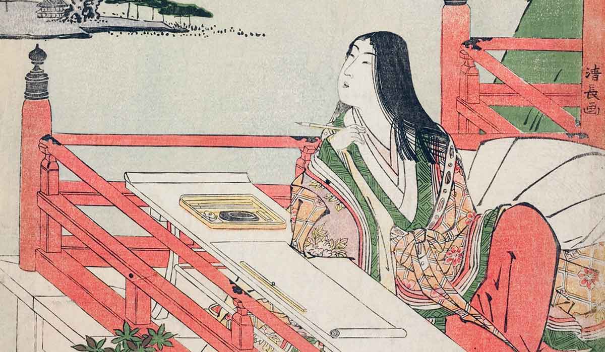 murasaki shikibu writing