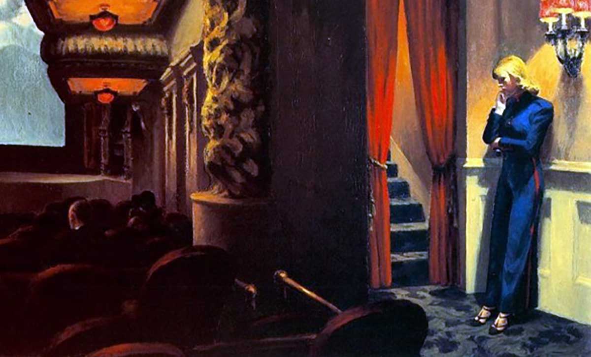 new york movie painting