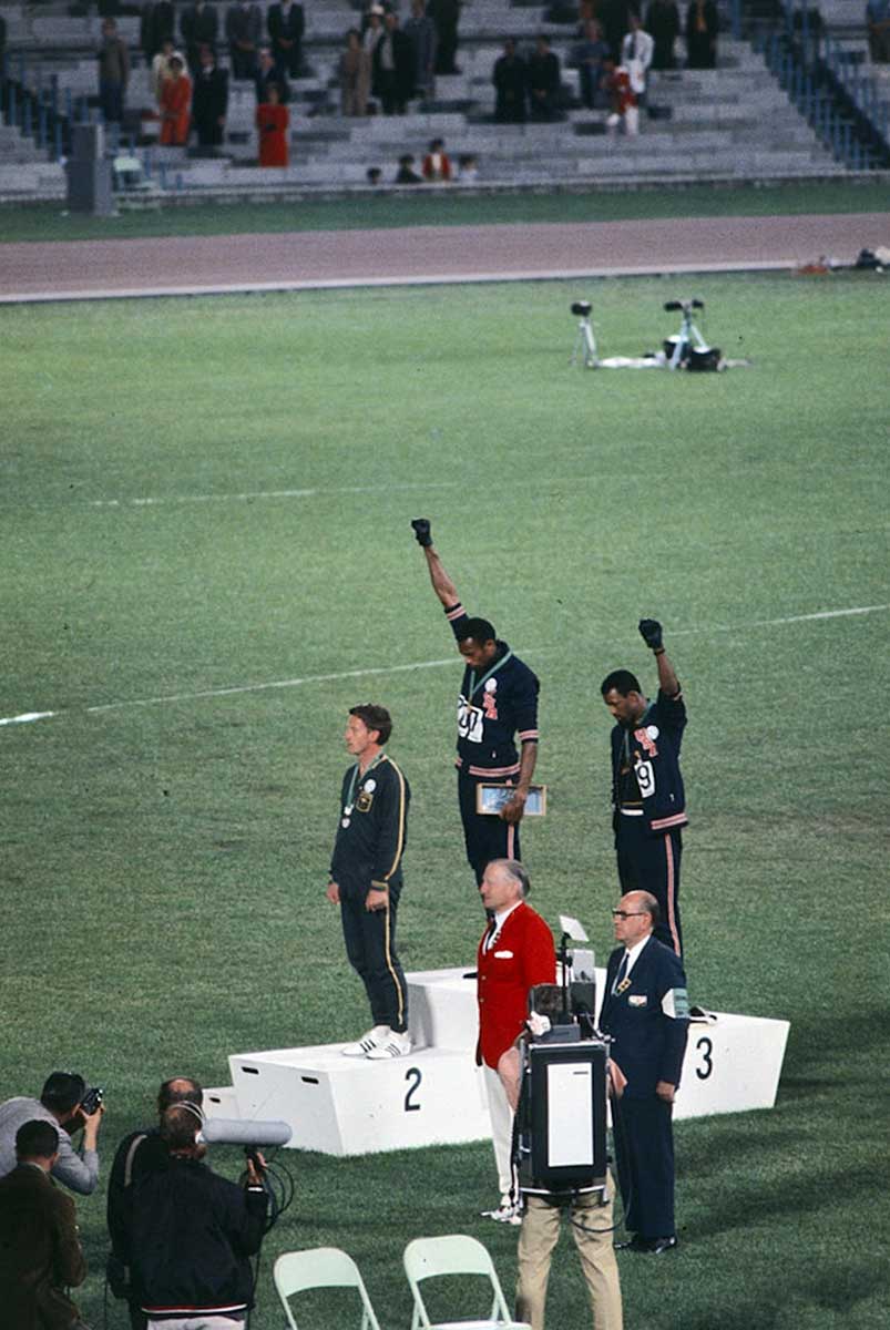 olympics 1968 black power