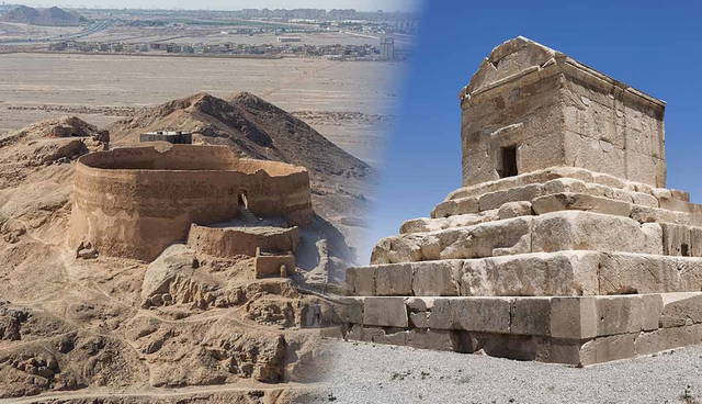 persian burial towers