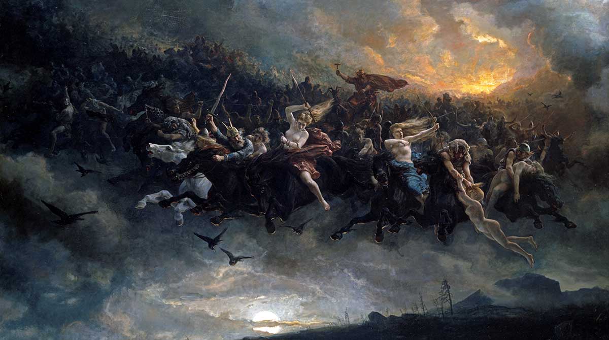 peter nicolai arbo the wild hunt