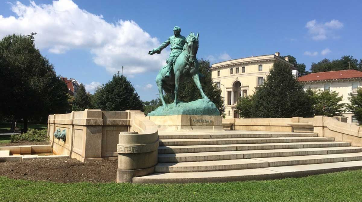 philip sheridan memorials washington dc