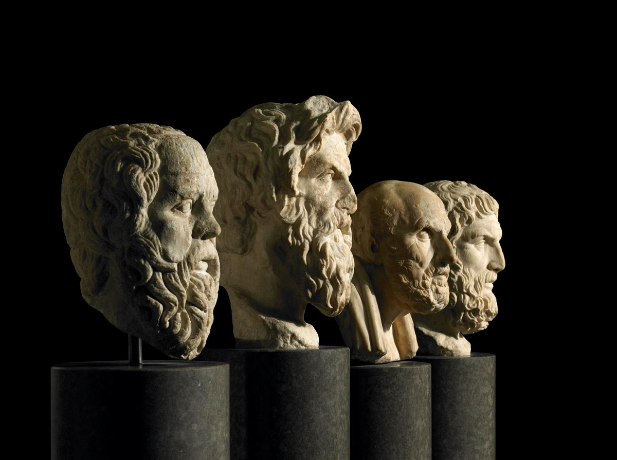 philosopher busts british museum