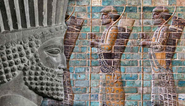 Portraits of Achaemenid Kings, ancient Persia.