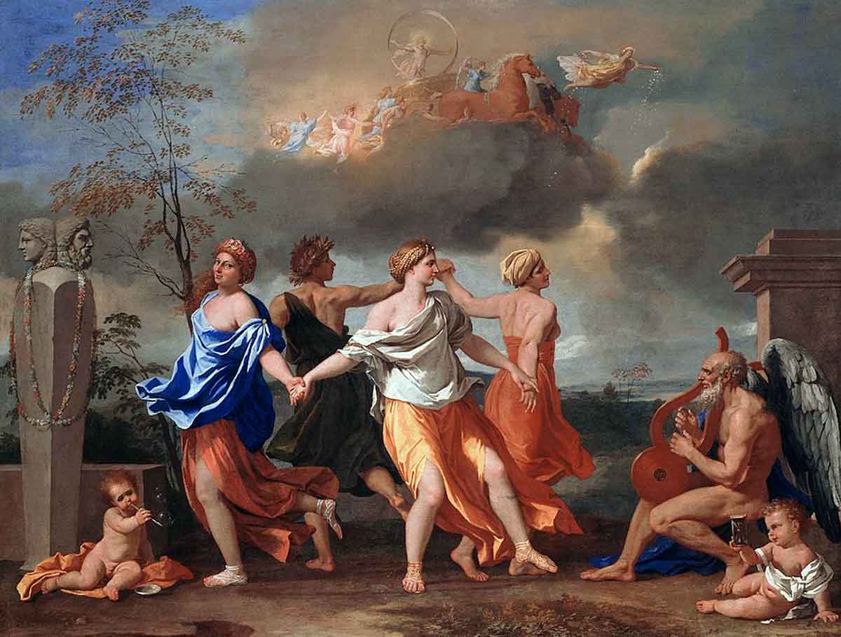 poussin music of time