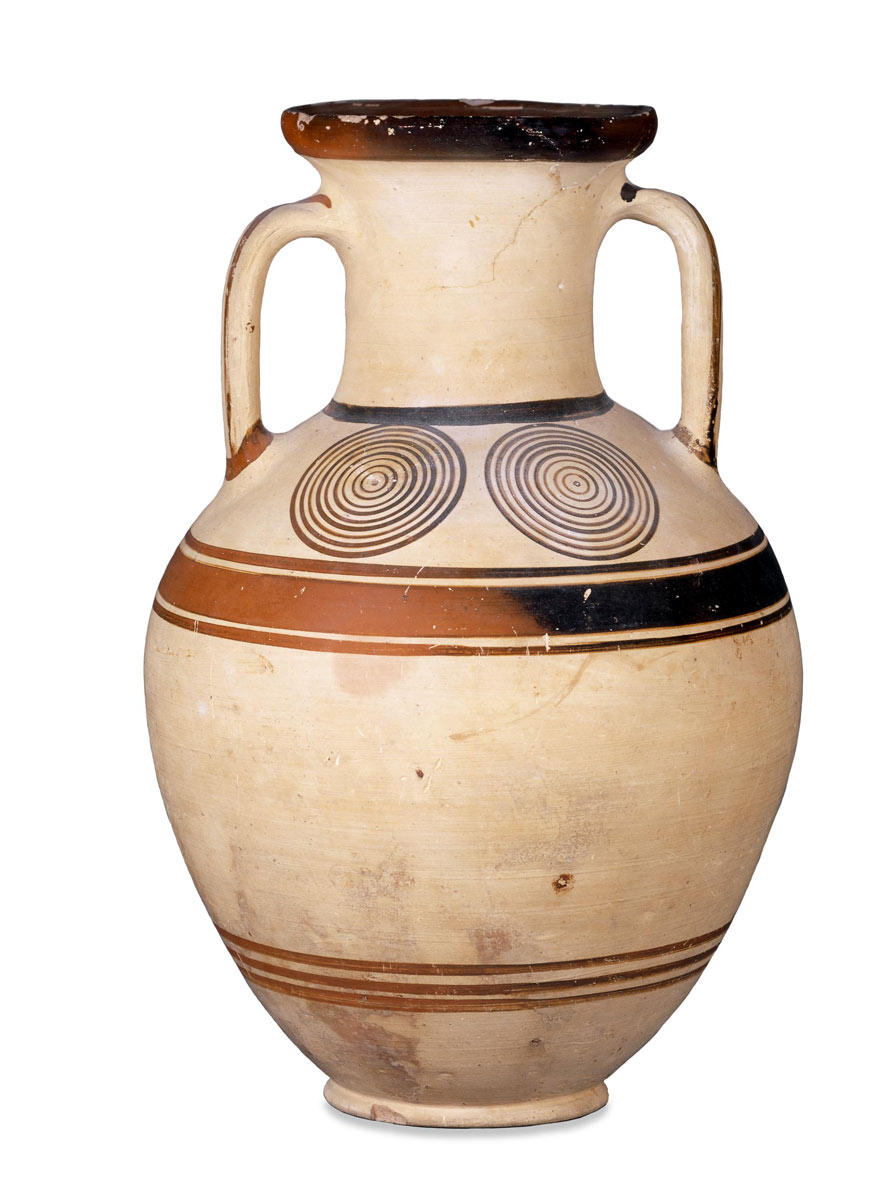 proto gemometric greek amphora