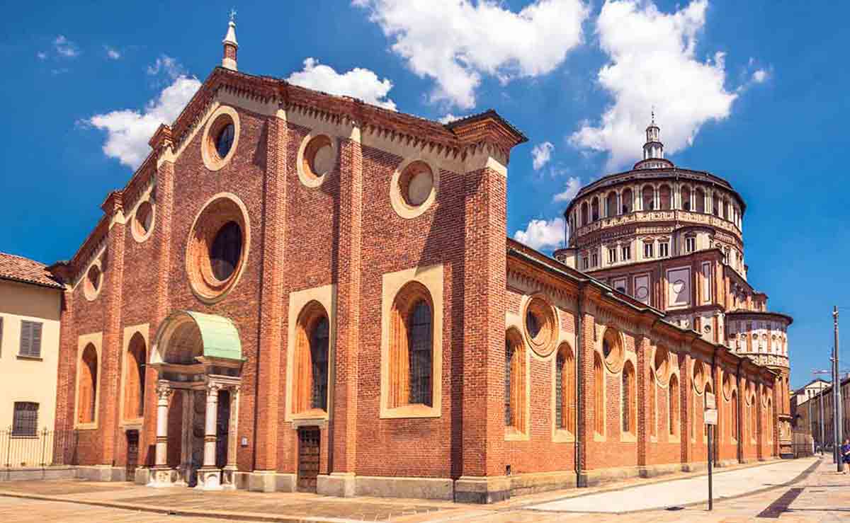 santa maria grazie milan photograph