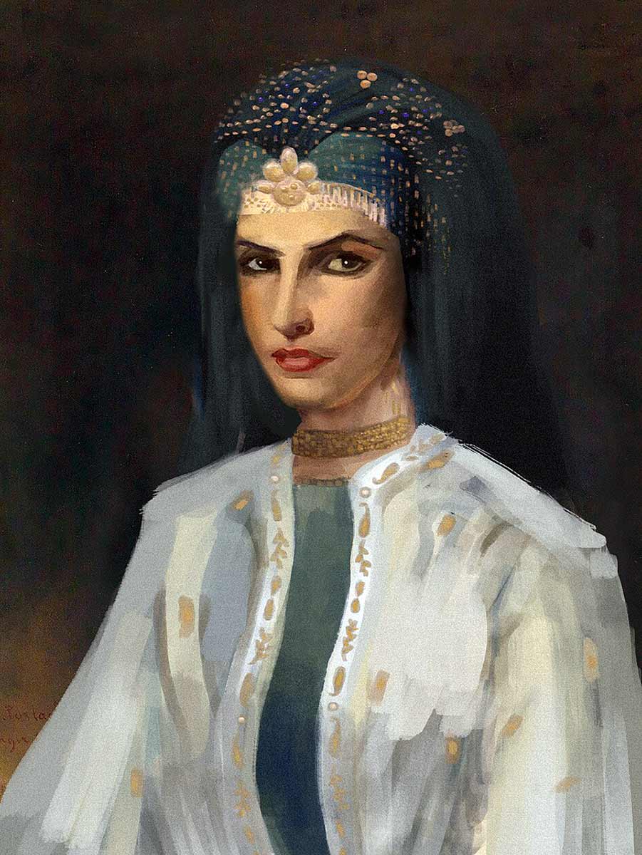 sayyida al hurra painting