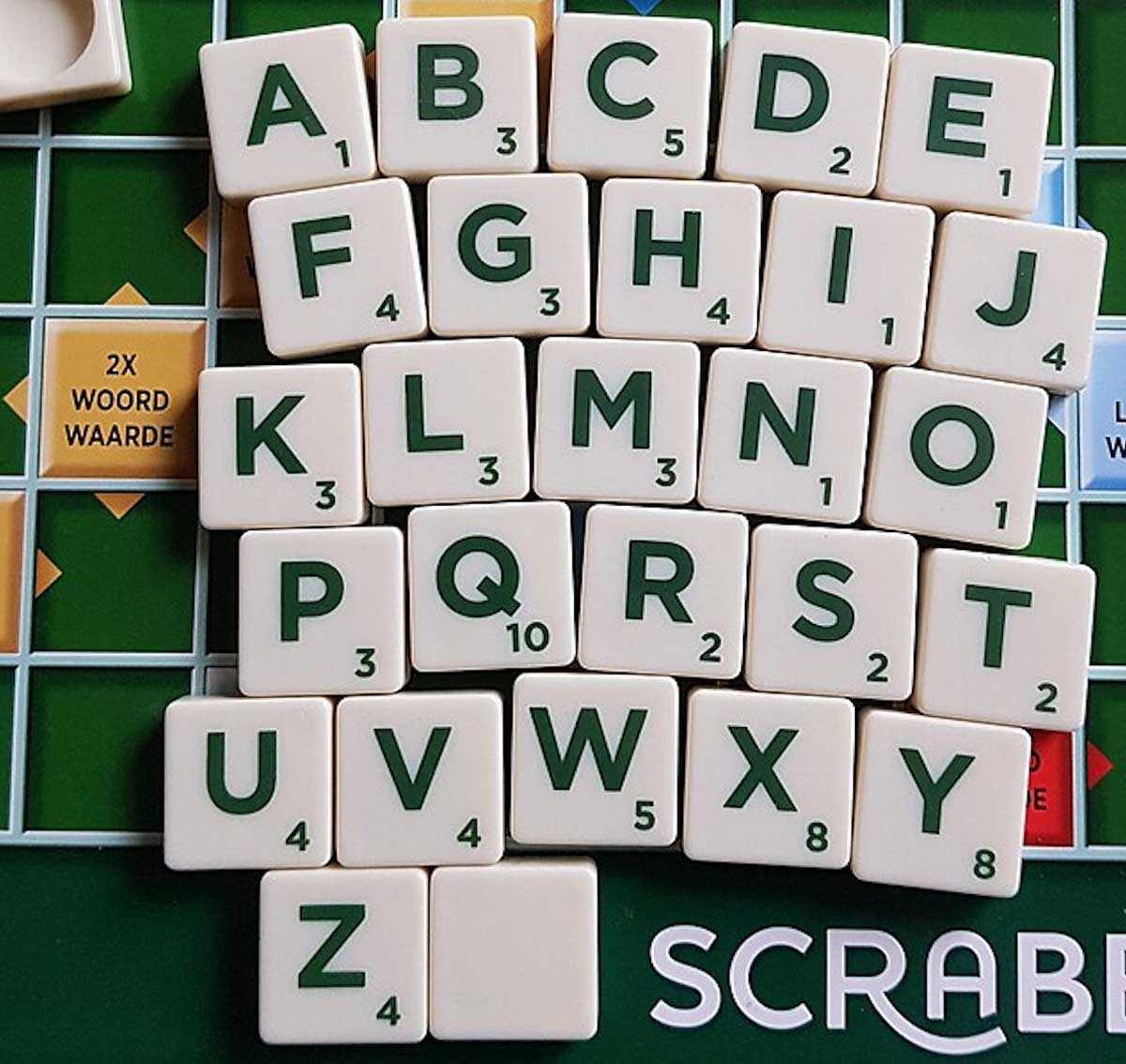 scrabble letters modern semiotics
