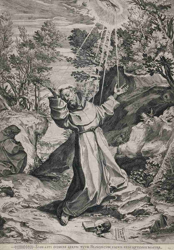 st francis stigmata carracci