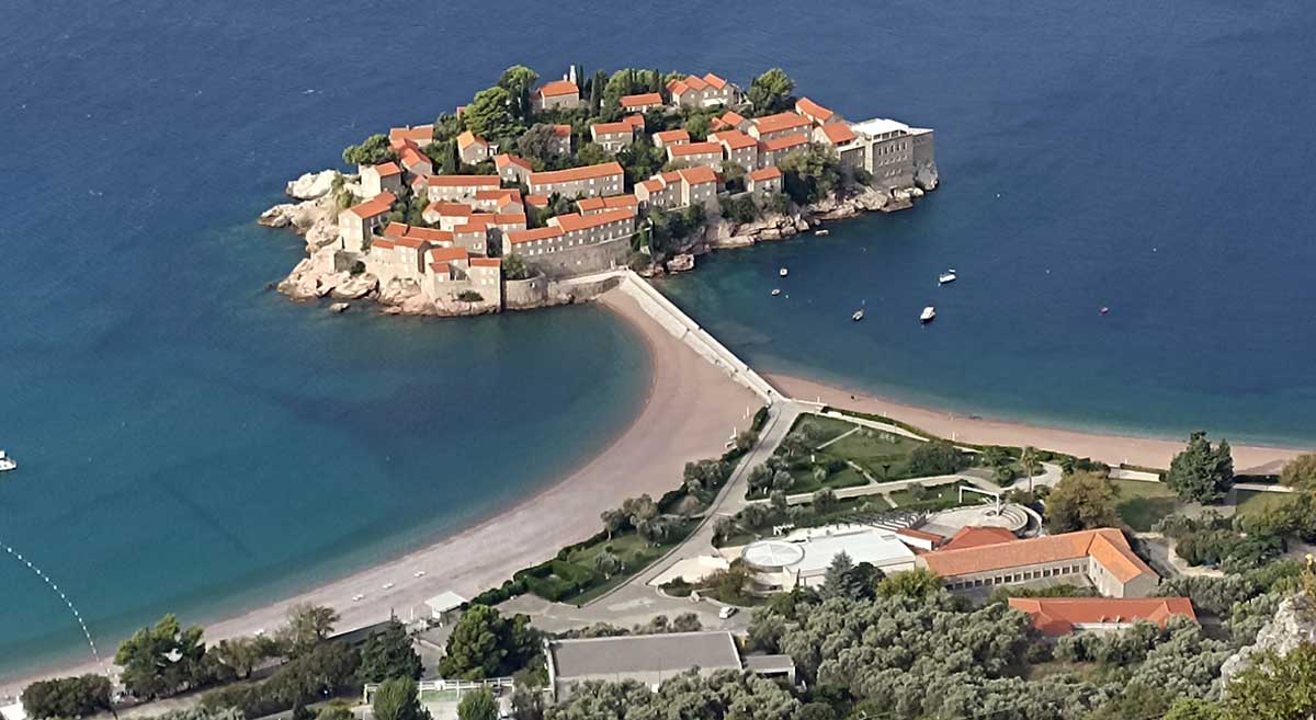 sveti stefan island