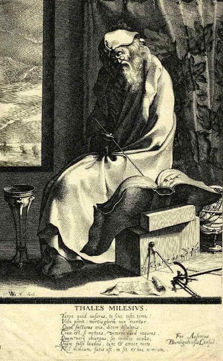 thales ancient philosophy first philosopher