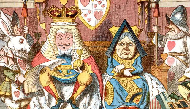 the queen of hearts by john tenniel