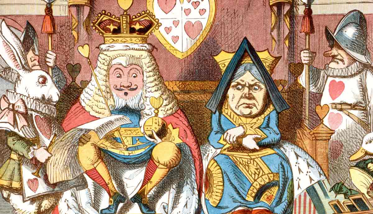the queen of hearts by john tenniel