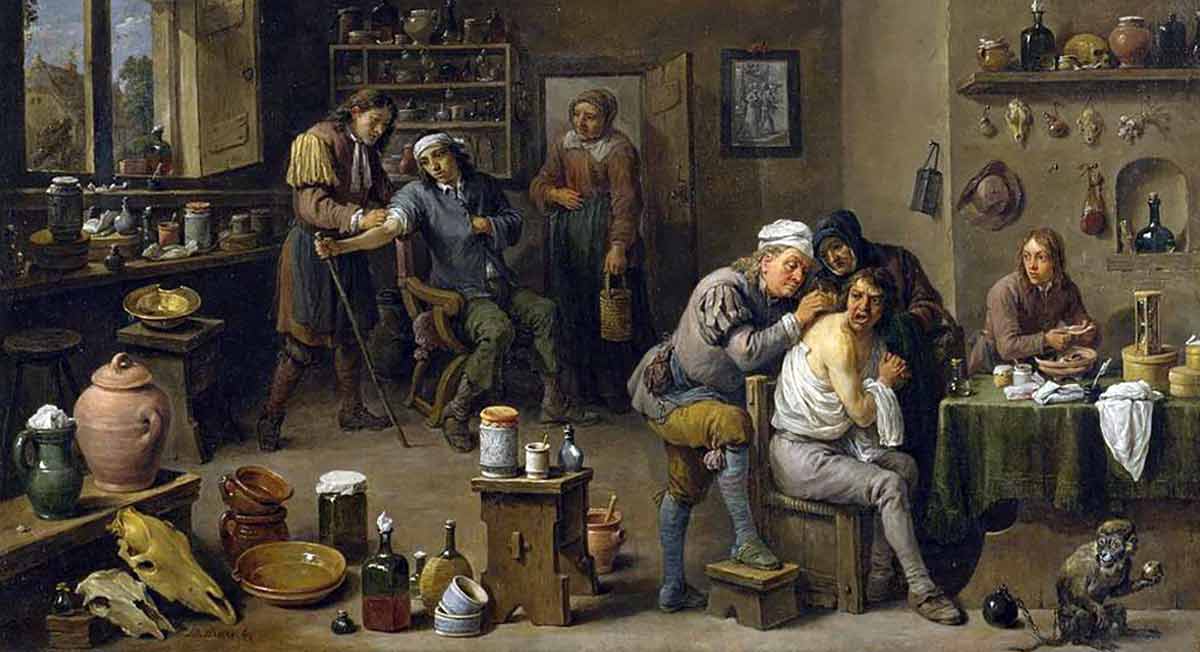 the surgeon by david teniers the younger 1670s