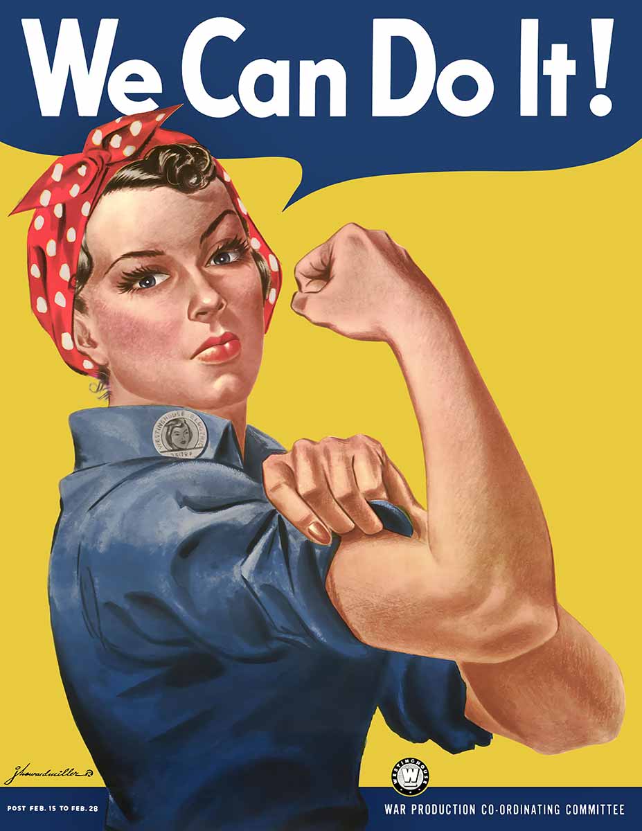 we can do it rosie riveter