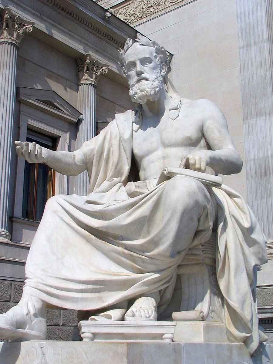 xenophon statue