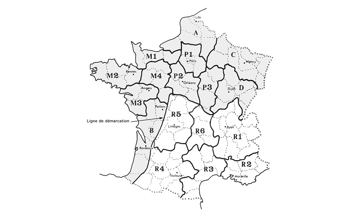 1944 maquis map nancy