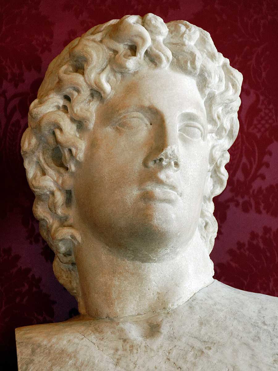 Bust Alcibiades Capitoline