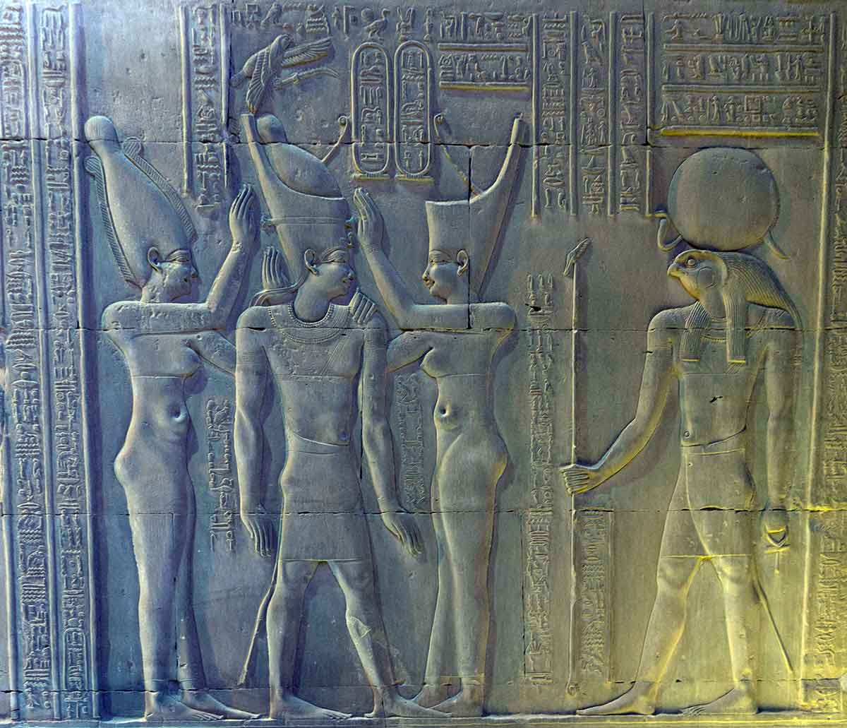 Coronation Pharaoh Ptolemy IX