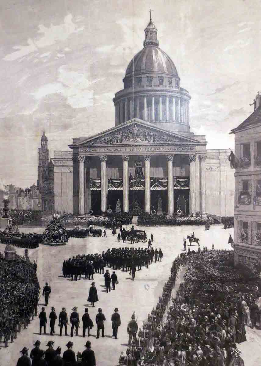 Cortège funèbre de Victor Hugo