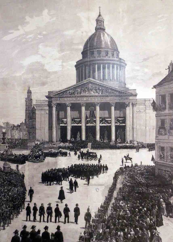 Cortège funèbre de Victor Hugo