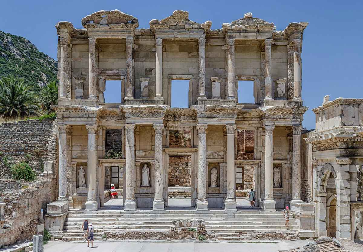 Ephesus Library Façade