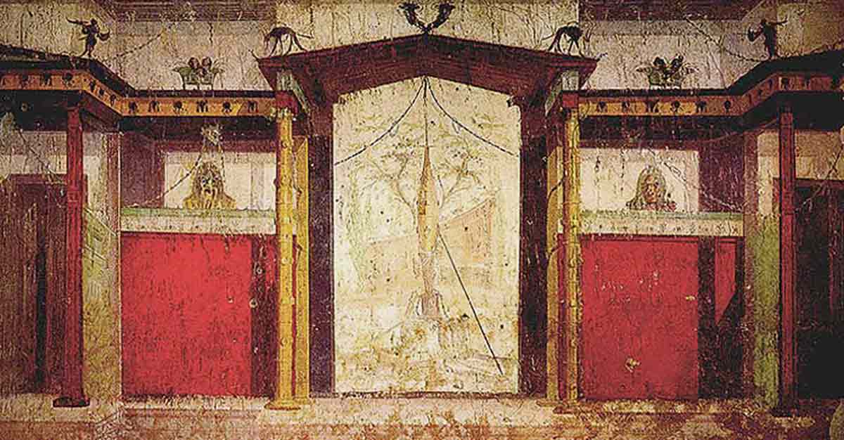 Fresco House of Augustus Palatine