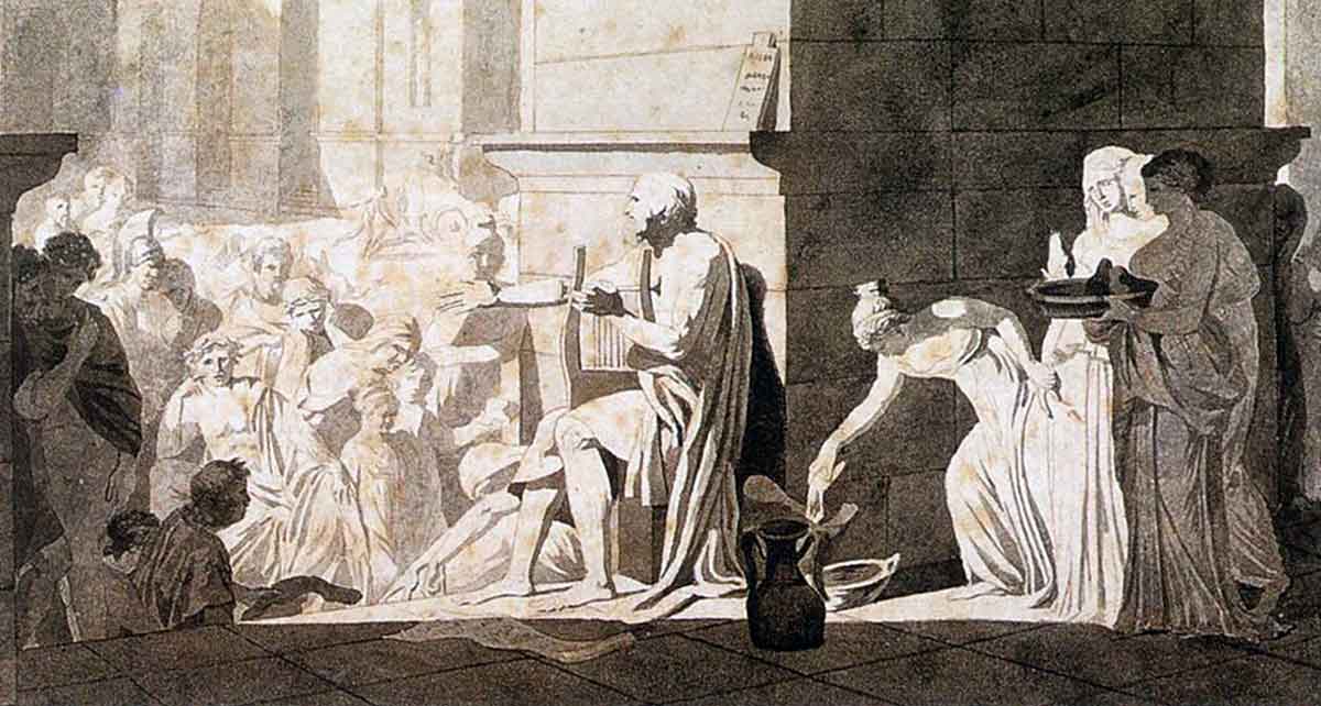 Homer Reciting Verses
