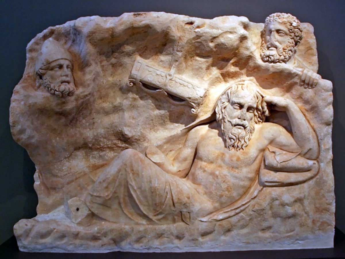 Philoctetes Relief