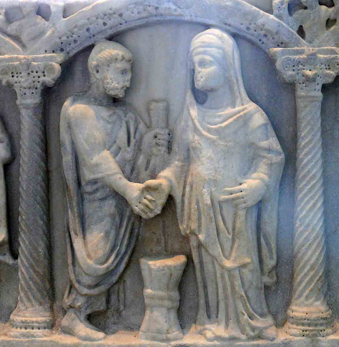 Roman Couple Sarcophagus