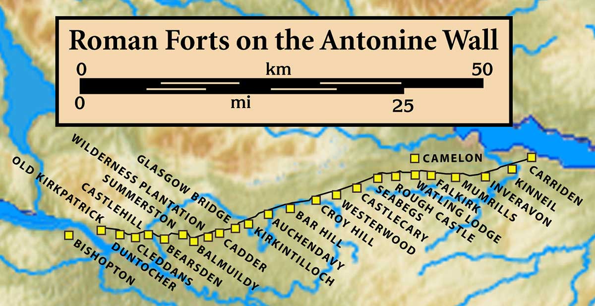 Roman Forts Antonine Wall