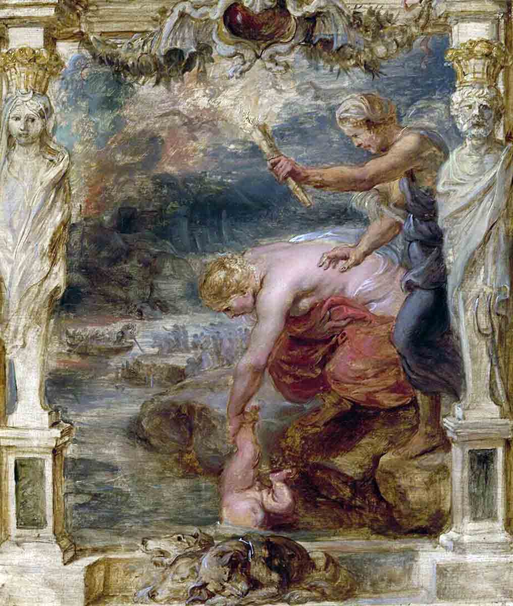 Rubens Thetis Achilles Styx