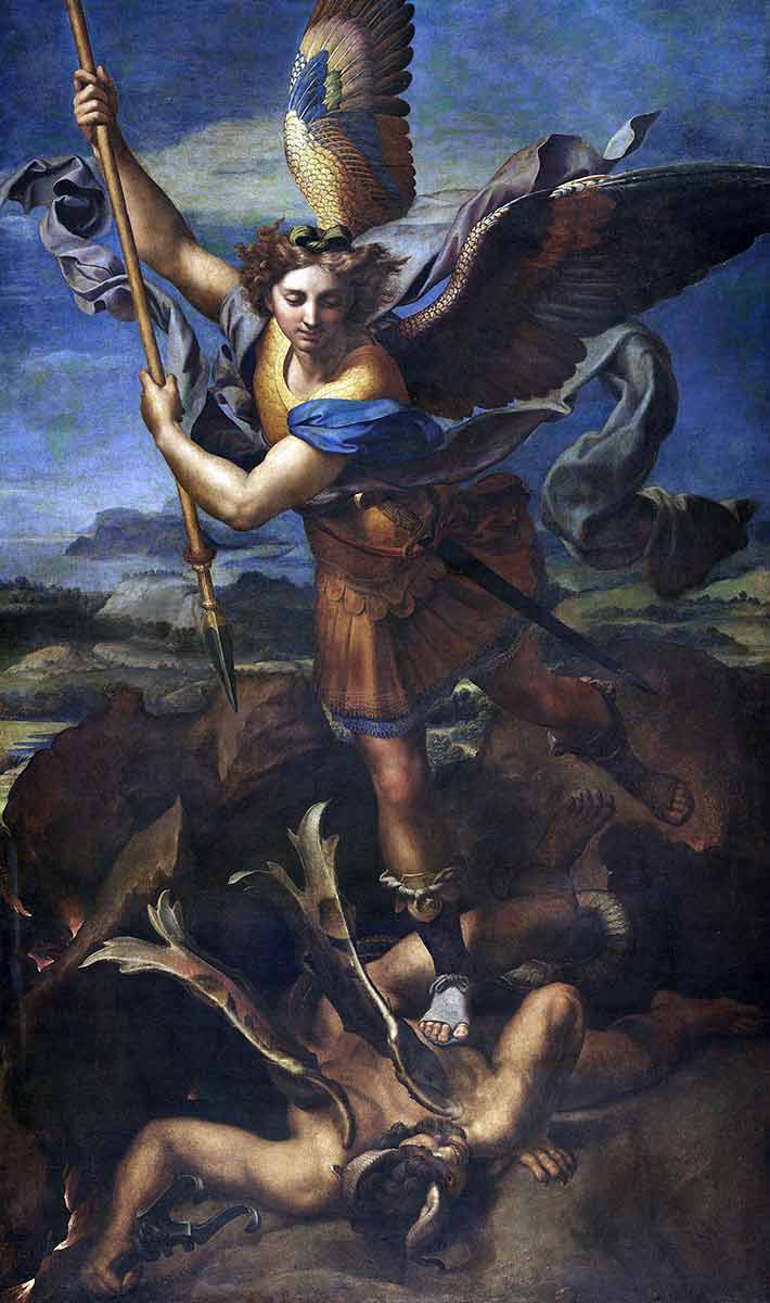 Saint Michael Vanquishing Satan