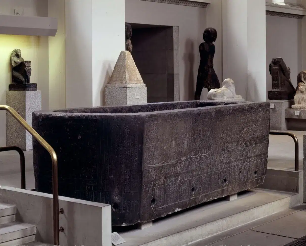 Sarcophagus of Nectanebo II, Egypt, c4th century BC. Source: Egypt Museum