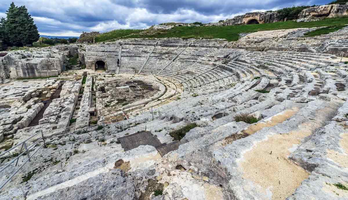 Syracuse Theatre 5th century Siciletourisme