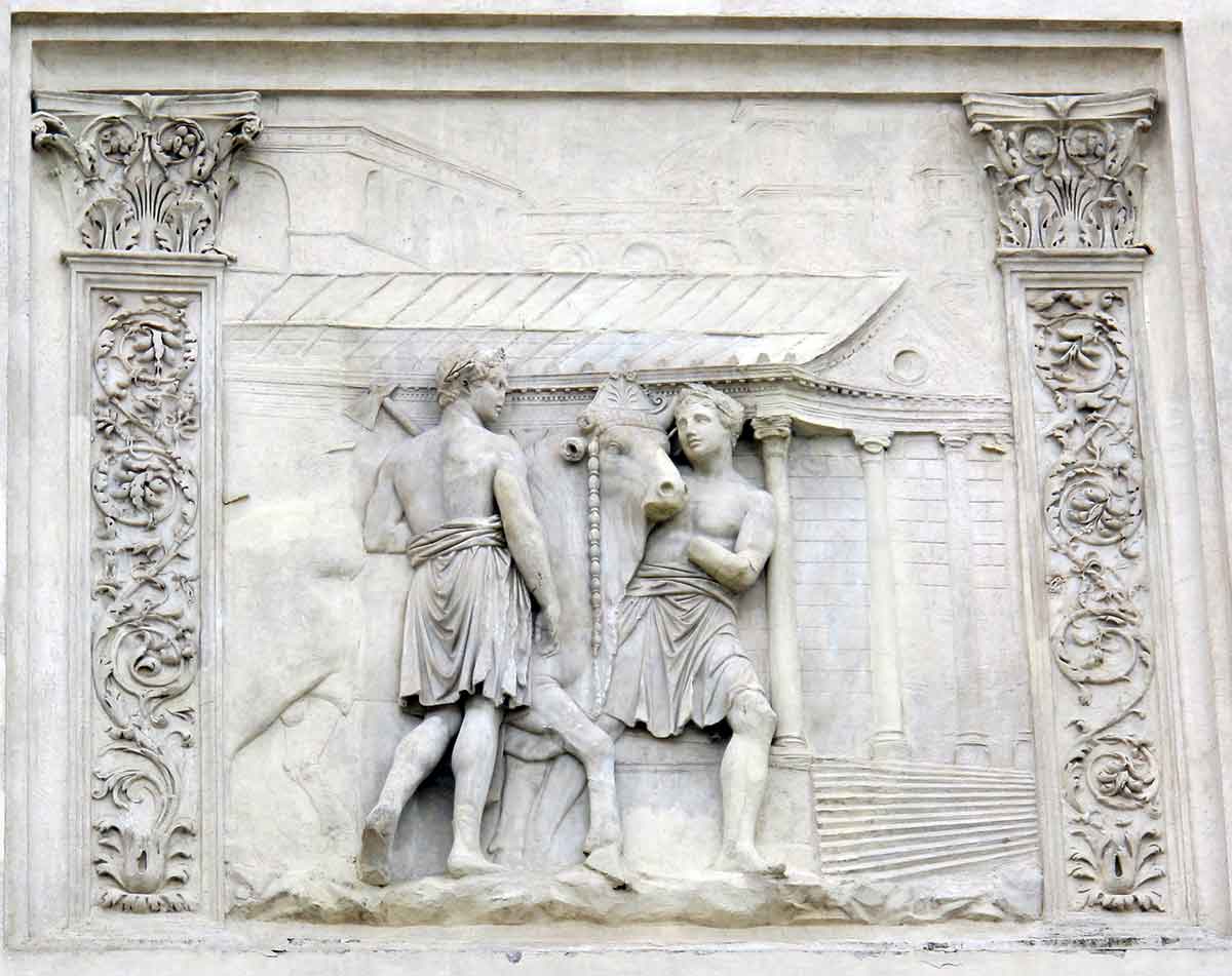Temple Magna Mater Cybele Relief