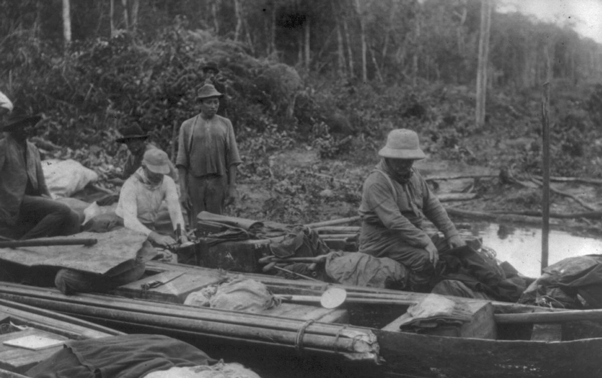 Theodore Roosevelt Canoe Amazon