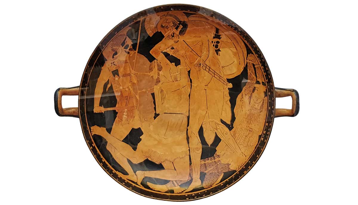 achilles penthesilea vase