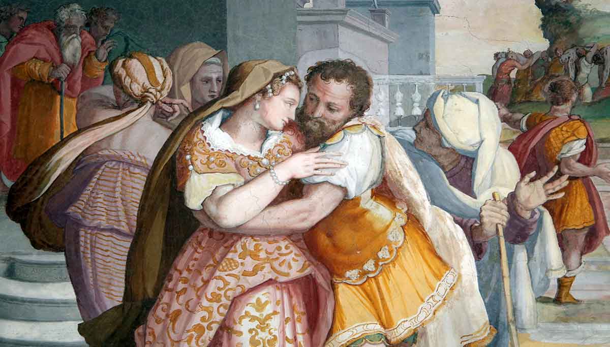 alessandro allori odysseus and penelope