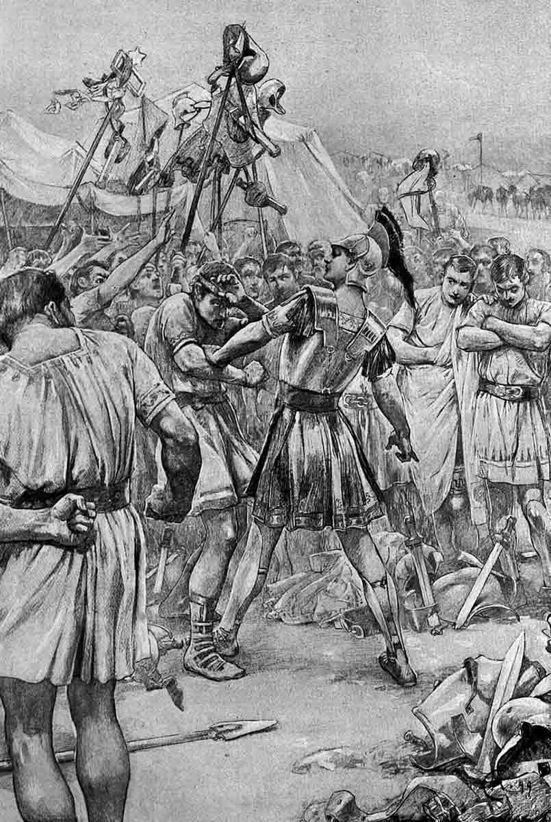 alexander the great quells mutiny