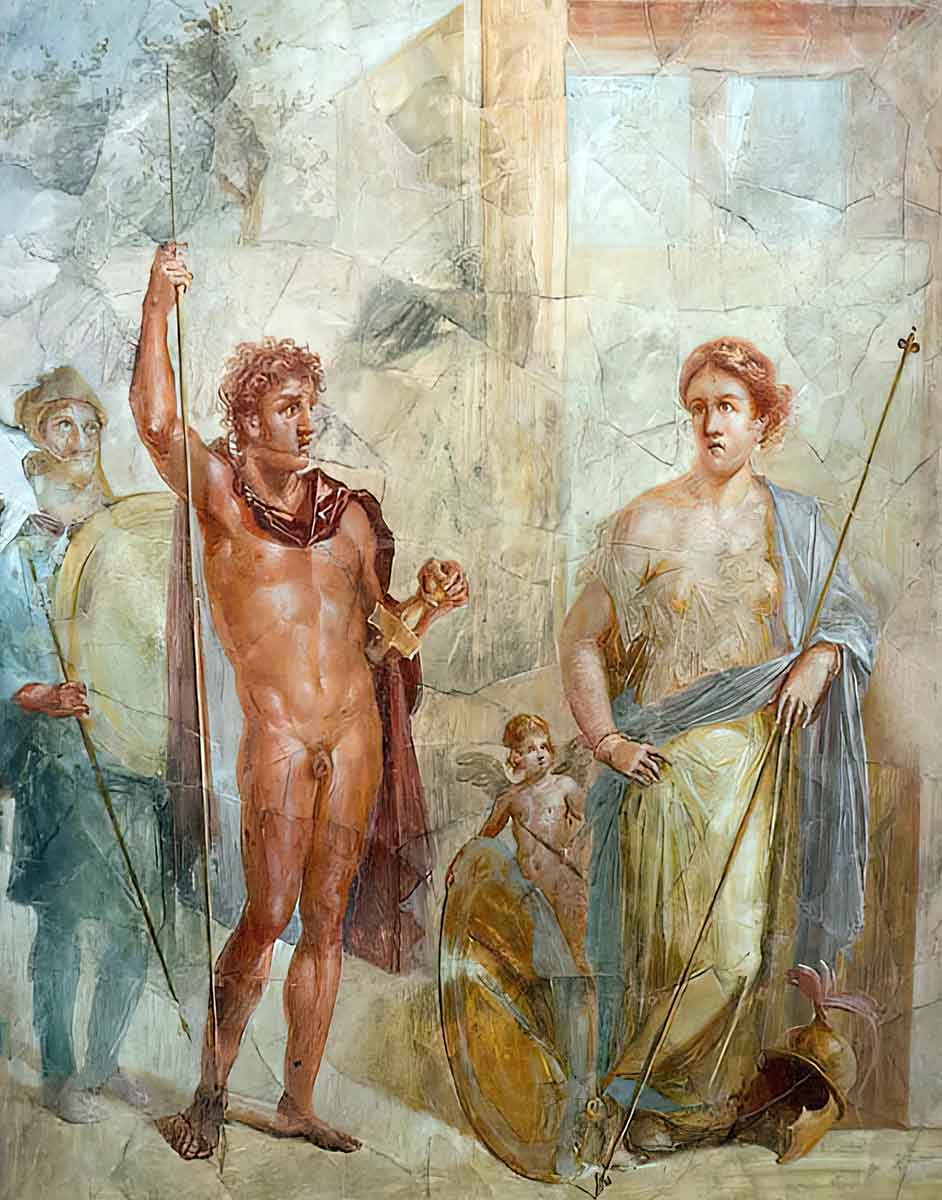 alexander the great with wife pompeii