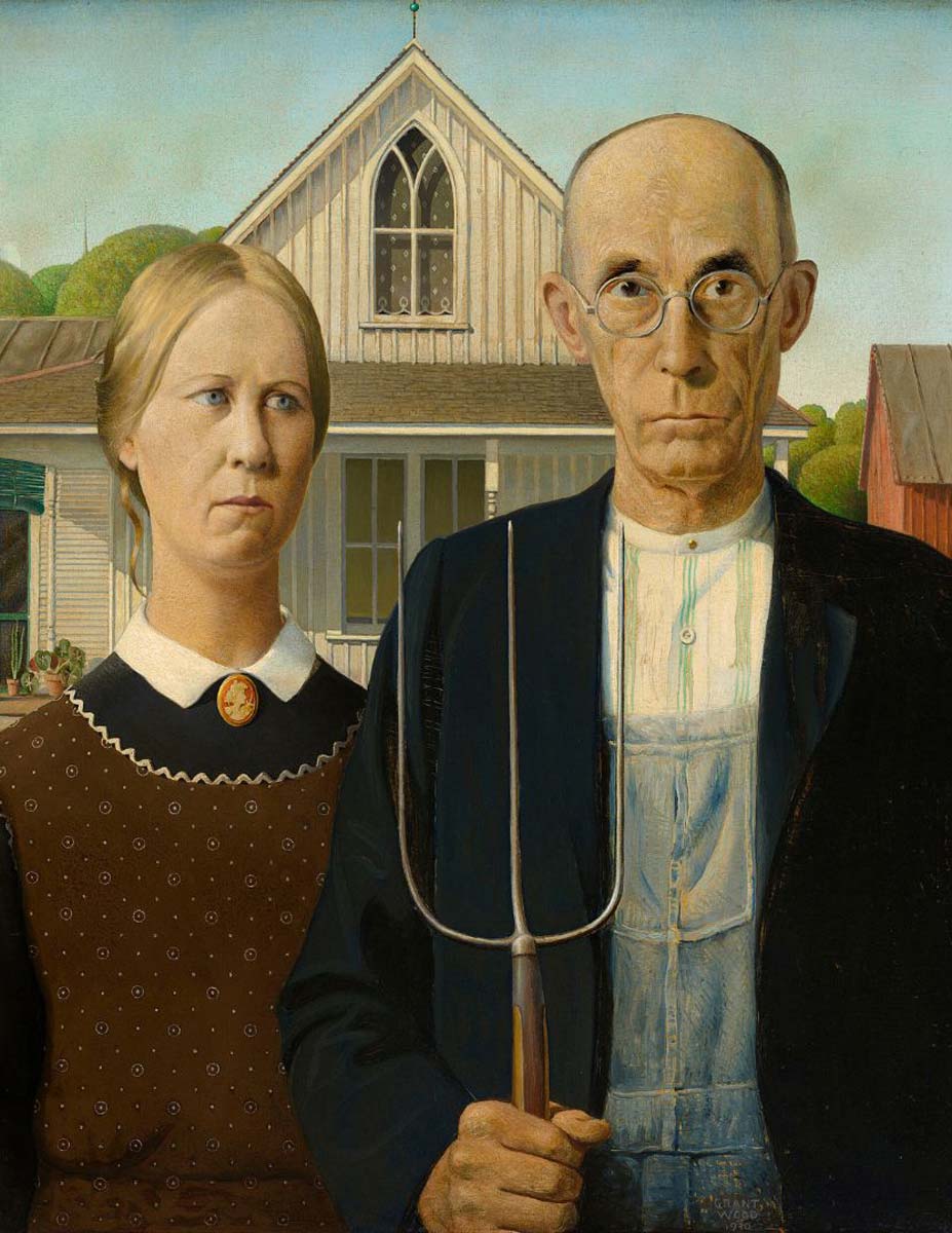 american gothic grant wood