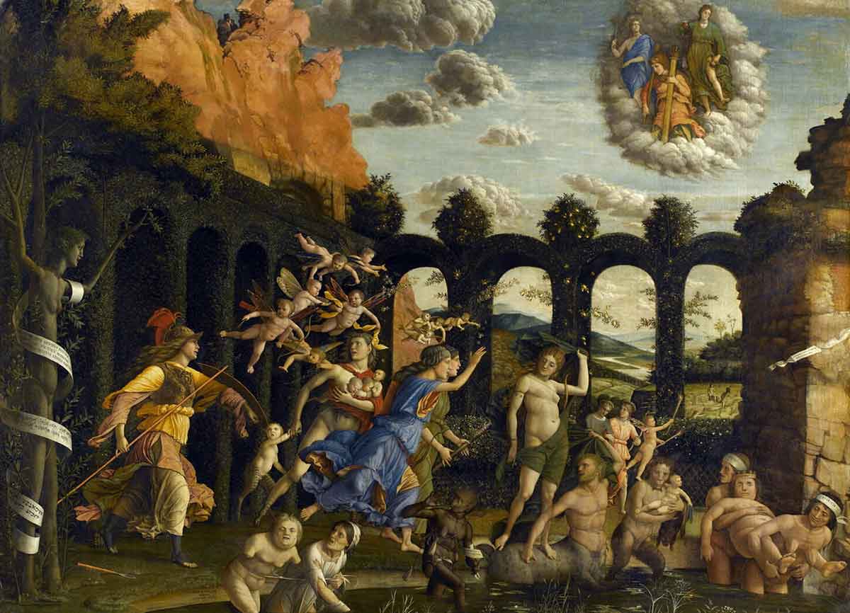 andrea mantegna minerva studiolo mantua