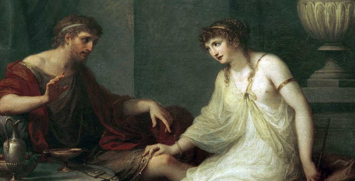 angelica kauffmann circe enticing odysseus