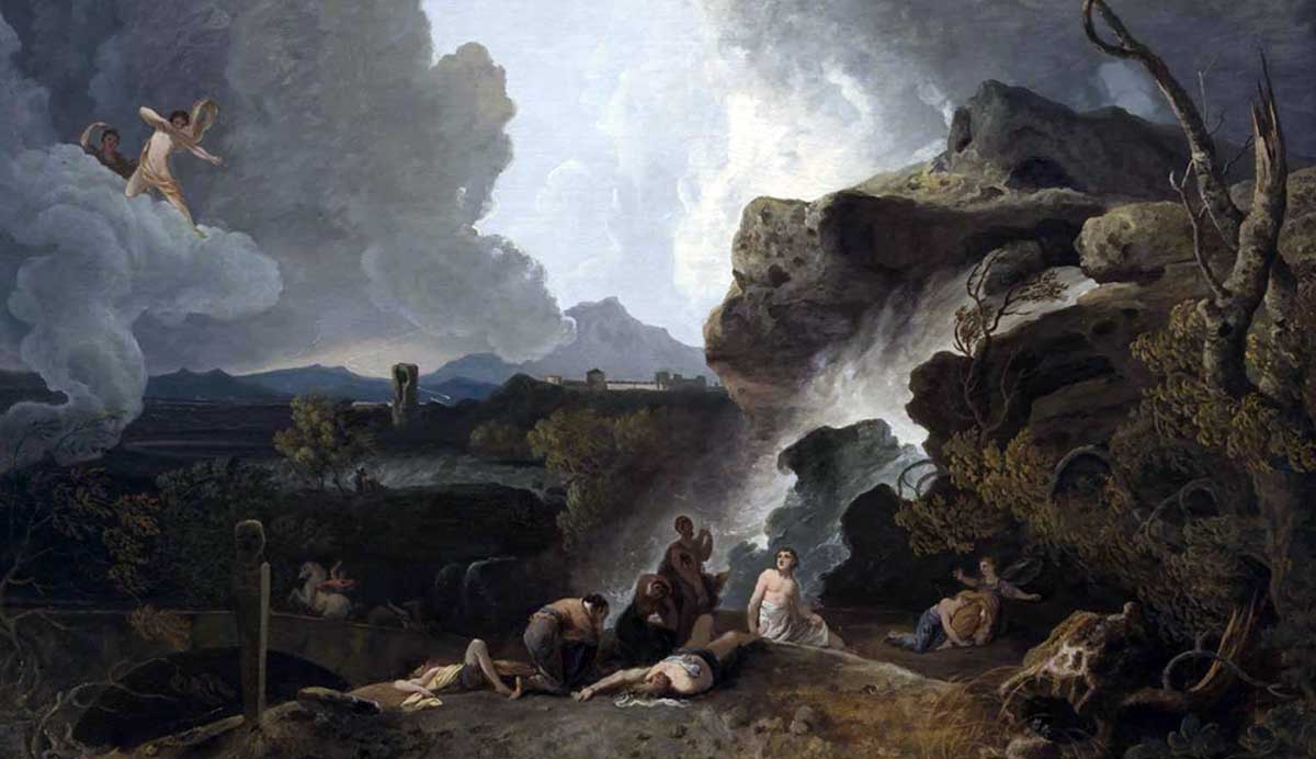 apollo destroying children niobe