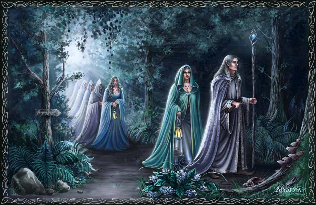 arianart elves leave middle earth