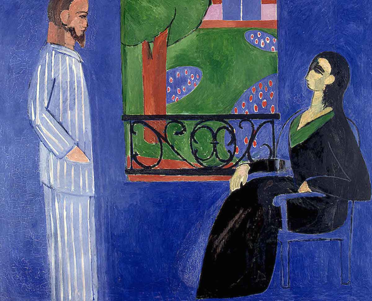 aristotle henri matisse conversation painting