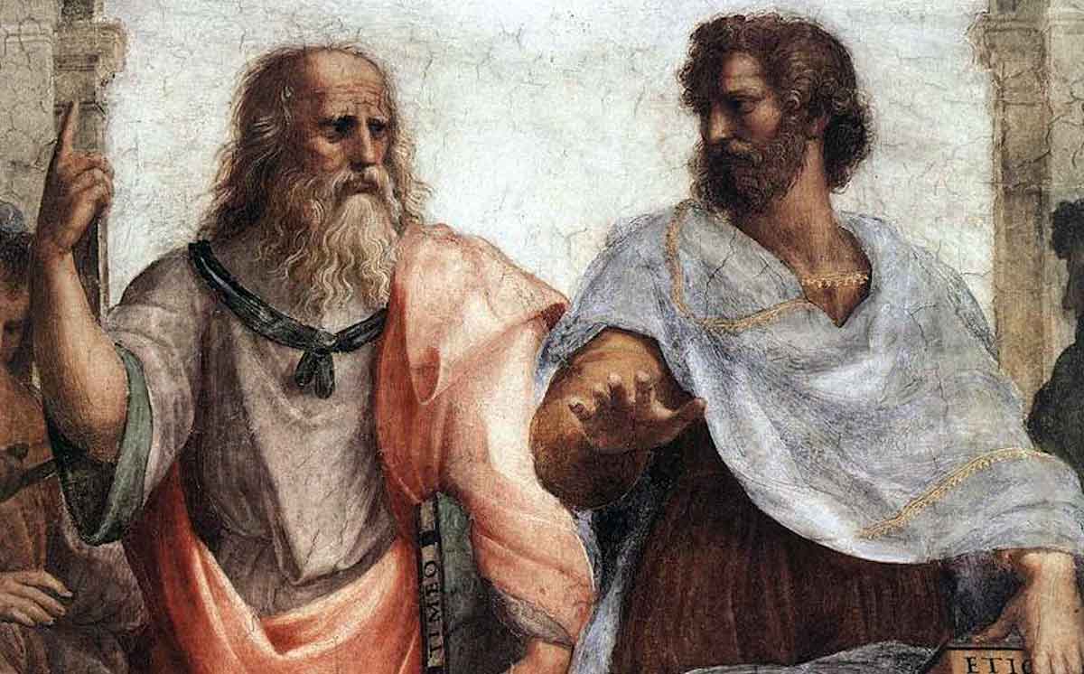 aristotle raphael school of athens painting